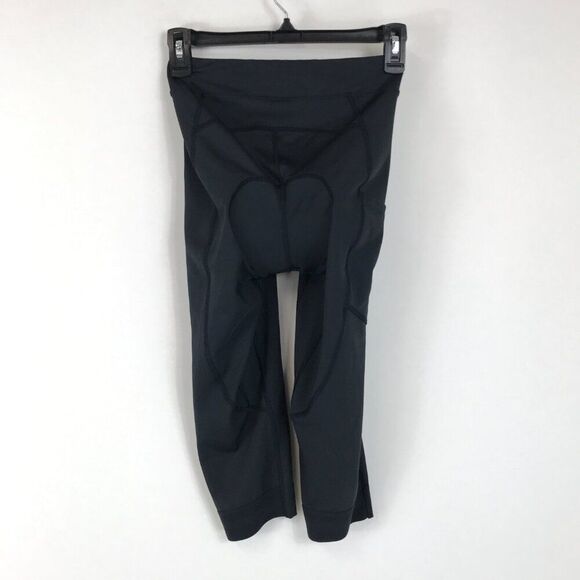 REI Co-op Junction Padded Cycling 3/4 Tights Women's XS Black Stretch Outdoor - Picture 3 of 12